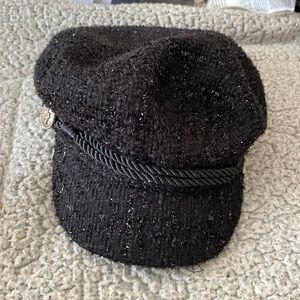 Sparkly Tweed Bakerboy hat